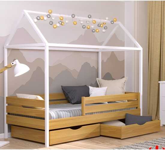 Обзор лучших кроватей домиков, особенности конструкции и нюансы выбора