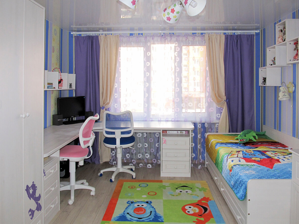 Детская Комната Для Мальчика И Девочки
