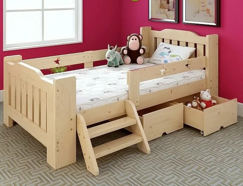 Полный обзор детских кроватей и их конструктивных особенностей