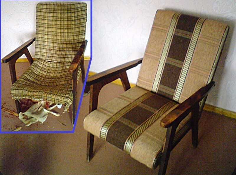 Советское кресло: внешний вид и реставрация