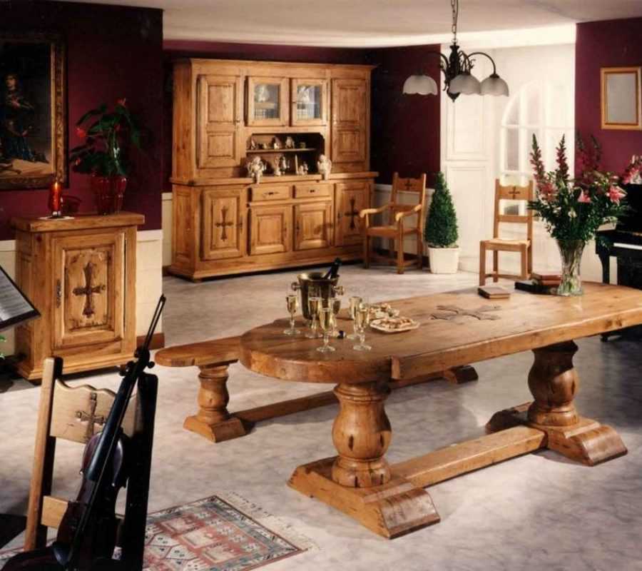 Изготовление мебели под старину своими руками: чертежи и схемы сборки деревянных стульев, столов и шкафов