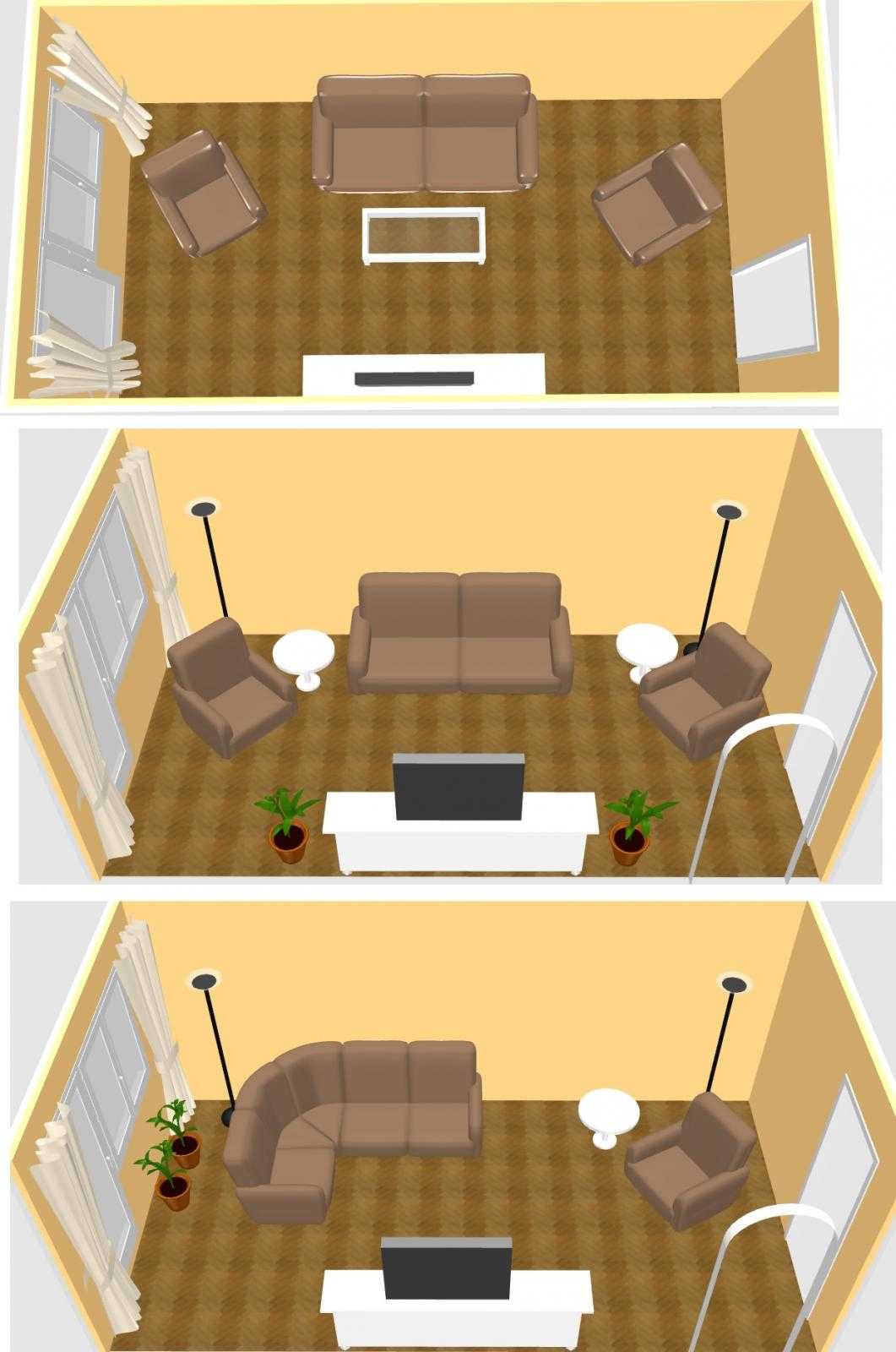 Как расставить мебель в зале: расположение угловых и других моделей, фото интерьера
