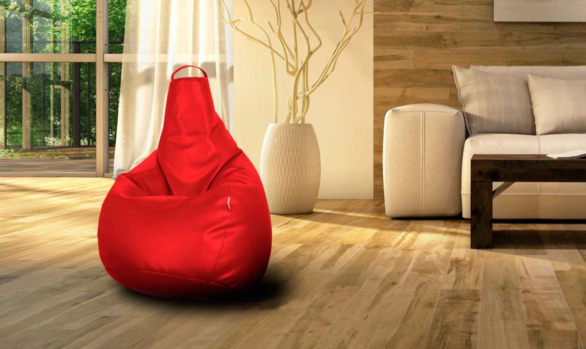 Бескаркасная мебель — универсальная практичность в интерьере (24 фото)