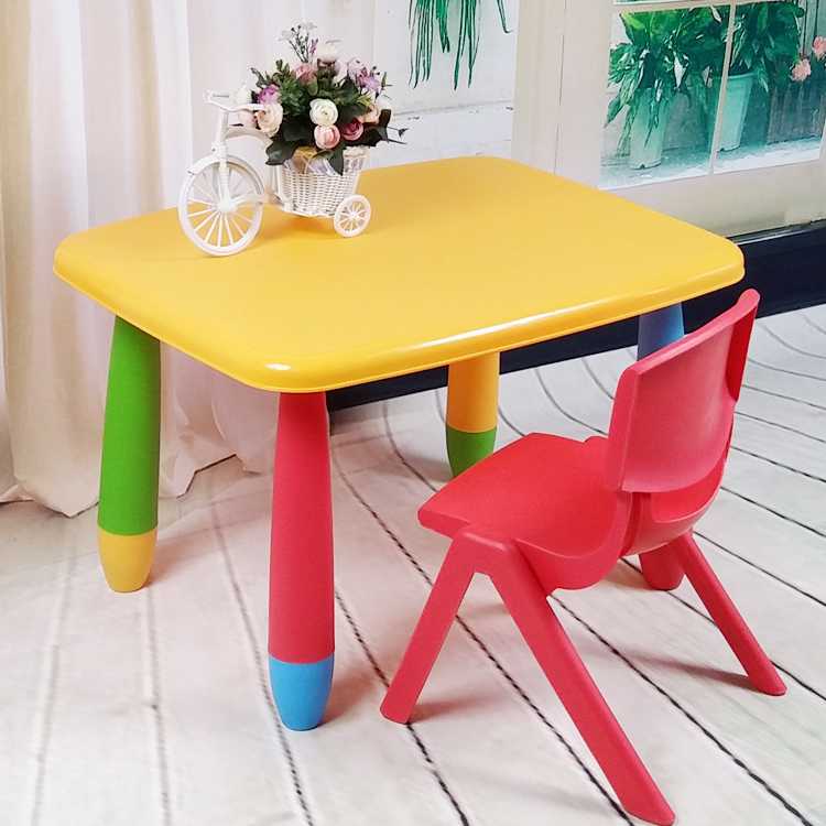 Детский стол и стул: высота развивающего столика и стульчика для ребенка от 1 года до 5 лет для дошкольников