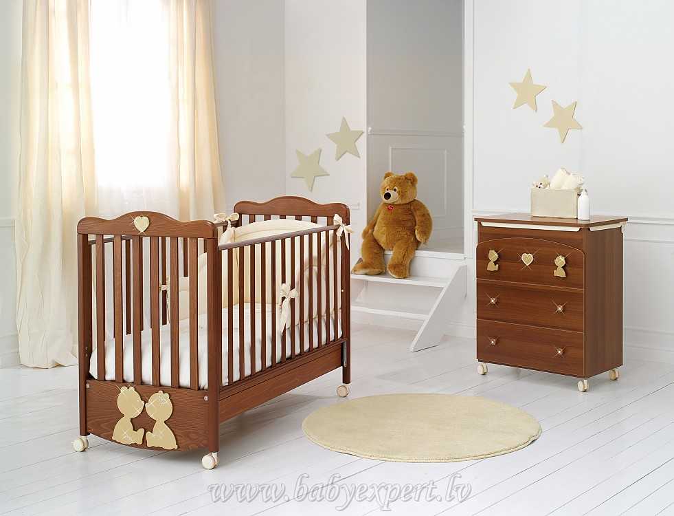 Кроватки для новорожденных с комодом (39 фото): детская мебель — шкаф и кровать