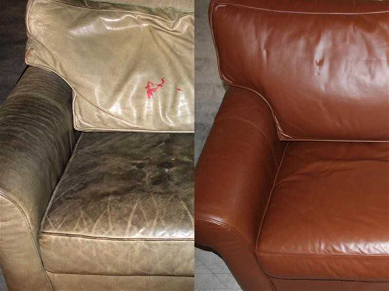 Как восстановить диван из кожзама после кошки. как убрать царапины с кожзама