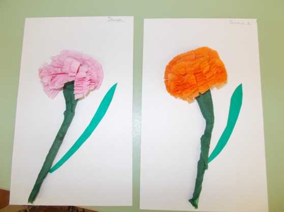 Как сделать гвоздику своими руками: мастер класс цветка из гофрированной бумаги, фетра, изолона и салфеток | все о рукоделии