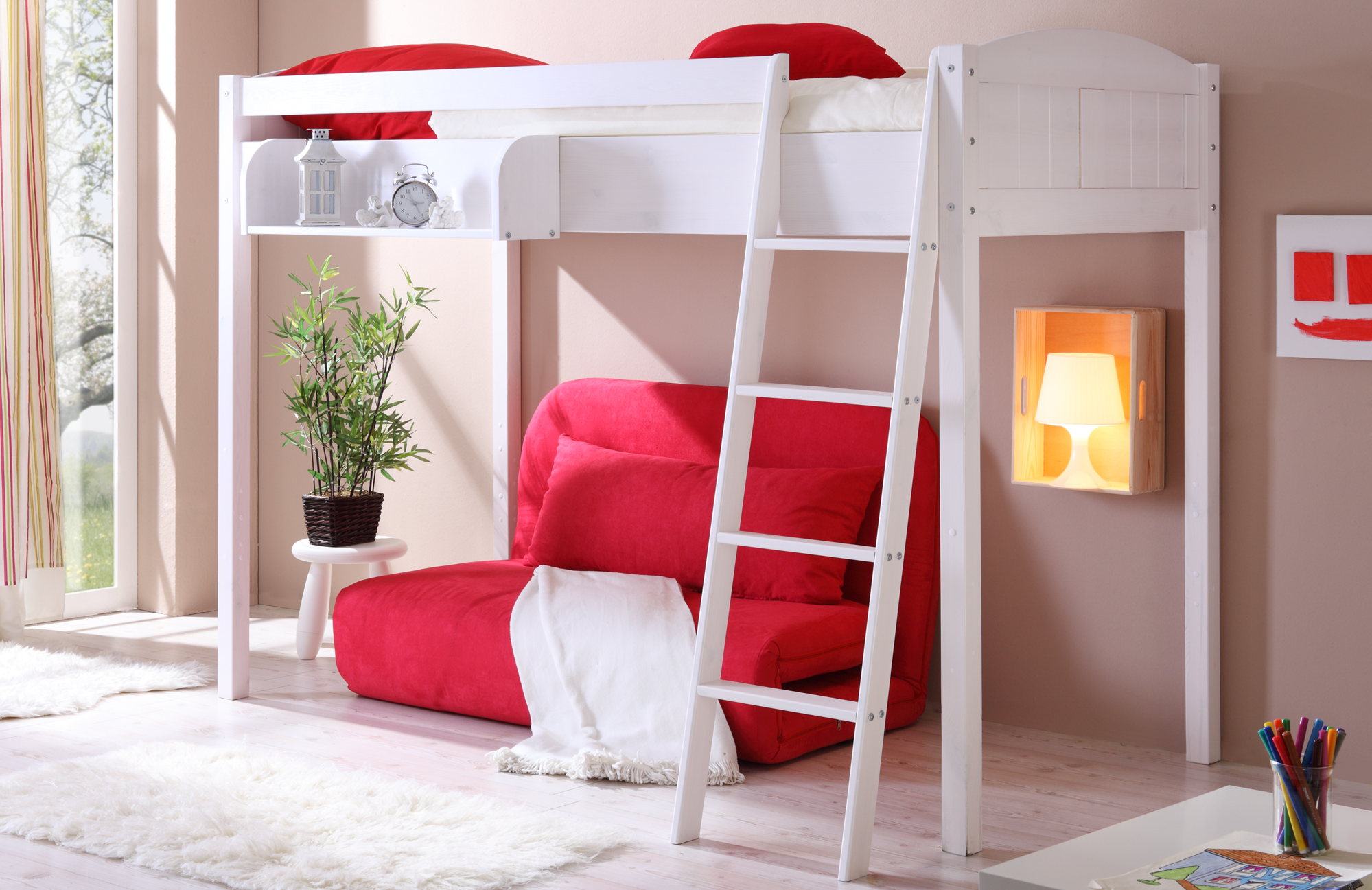 Кровать-чердак (73 фото): с рабочей зоной внизу и со столом, двухъярусная модель для детей и родителей, цвета и размеры, отзывы