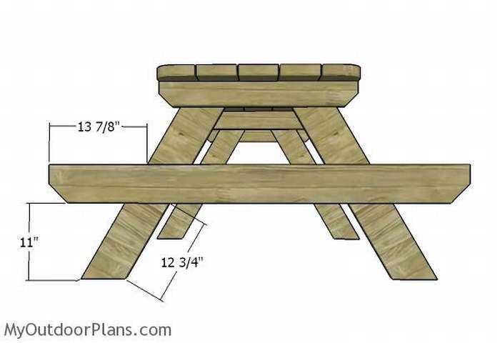 Скамейка трансформер своими руками чертежи размеры: как сделать раскладную деревянную садовую лавочку стол, видео