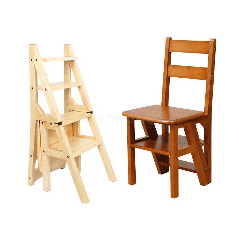 Какой приобрести стул-стремянку для дома и дачи?
