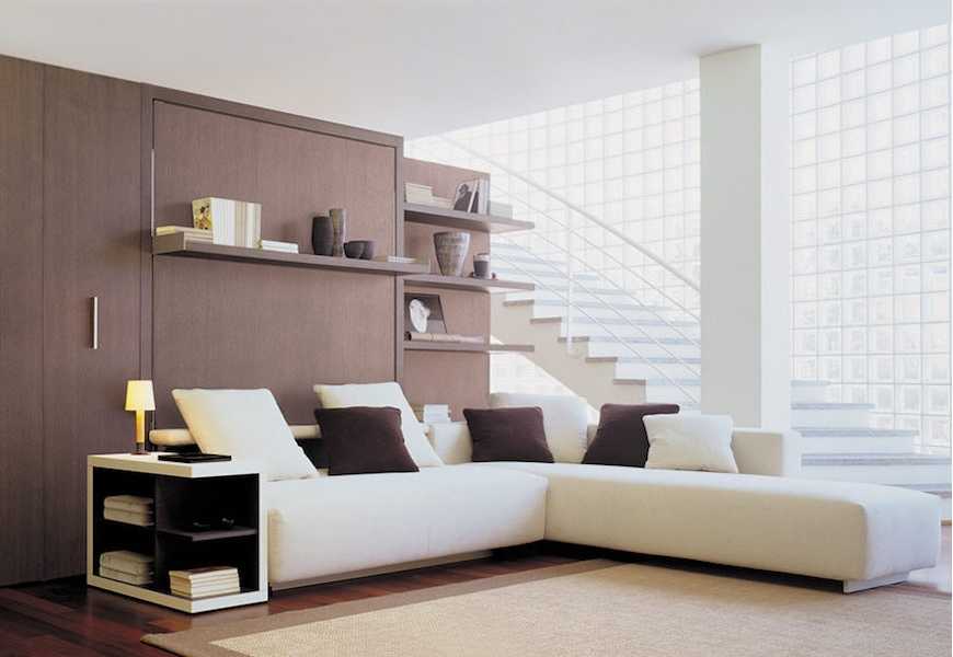 Интерьер спальни с диваном (47 фото): нюансы выбора, варианты расположения, виды и стилевые решения