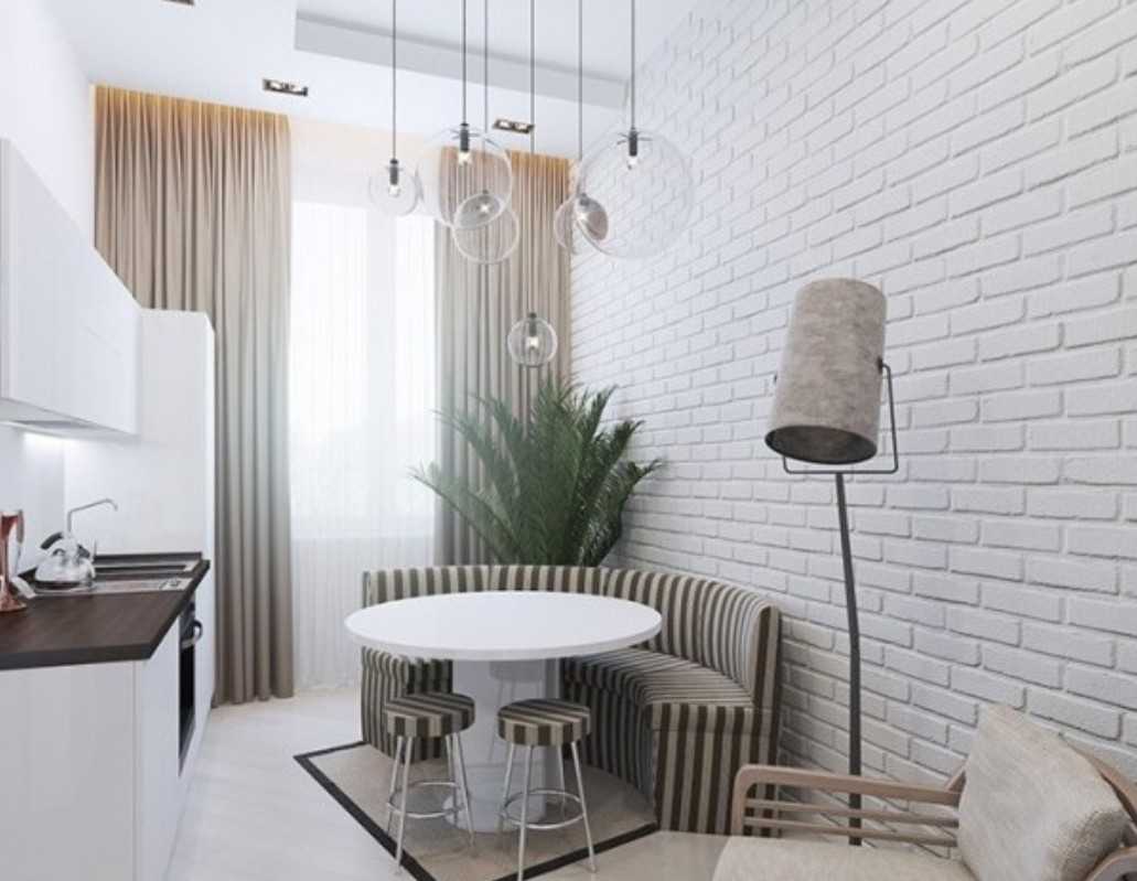 Белая кирпичная стена (64 фото): кирпич в интерьере кухни, стеновая панель для имитации кирпичной отделки