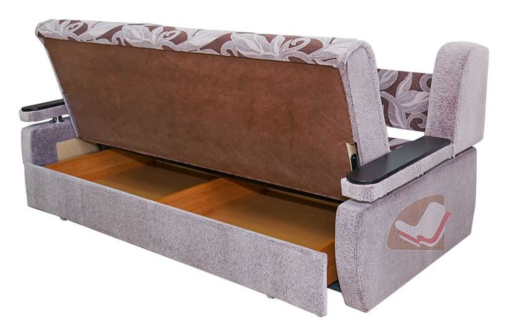 Диван-книжка (43 фото): мебель с выкатным ящиком для белья с подлокотником и деревянным механизмом