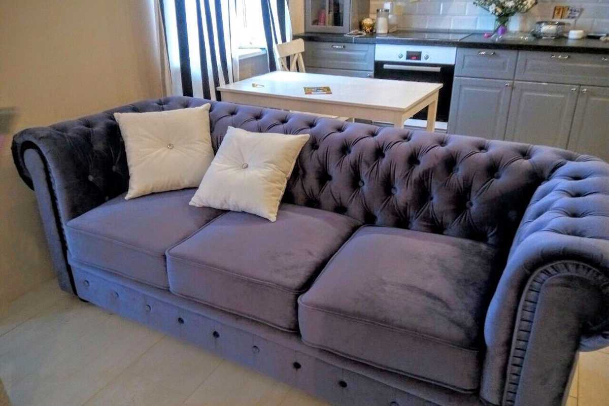 Низкий лаконичный диван по доступной цене