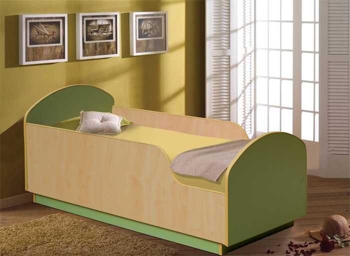 Как выбрать детскую кровать от 3 лет с бортиками