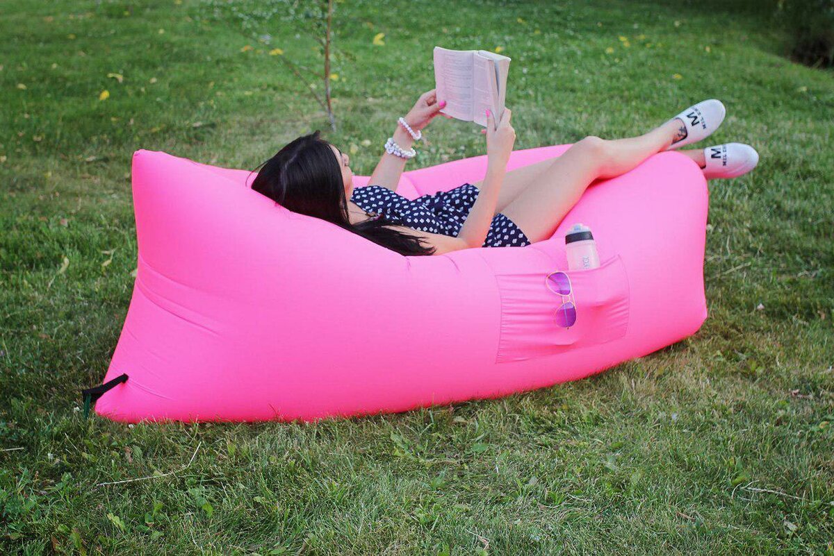 Надувной диван-шезлонг gamachok для активного отдыха — отзывы