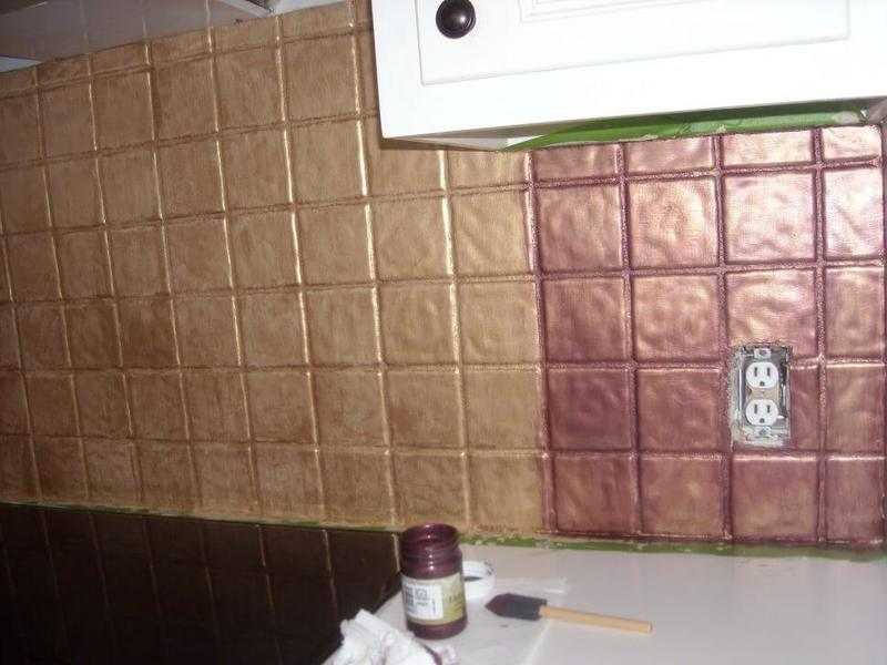Краска для плитки: напольный лак, как покрасить кафель на кухне .