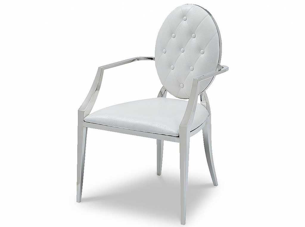 Выбираем белые стулья в квартиру