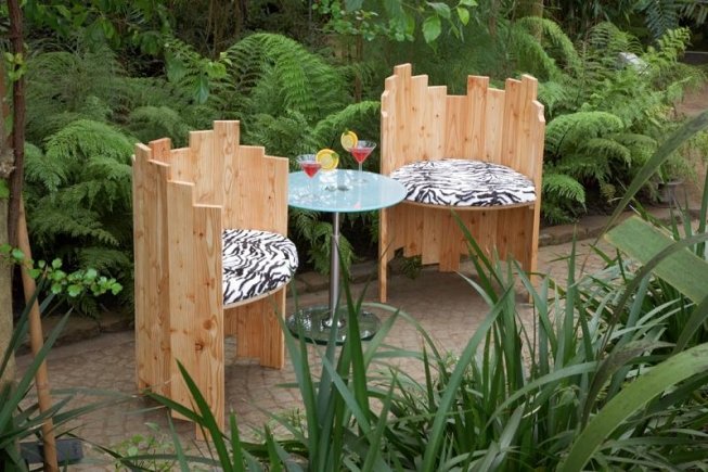 Садовая мебель своими руками - 100 фото удачных решений и сочетаний в ландшафтном дизайне