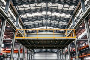 Антресольный этаж в производственном помещении