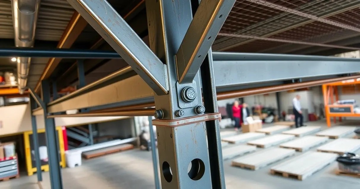 Антресольный этаж в производственном помещении