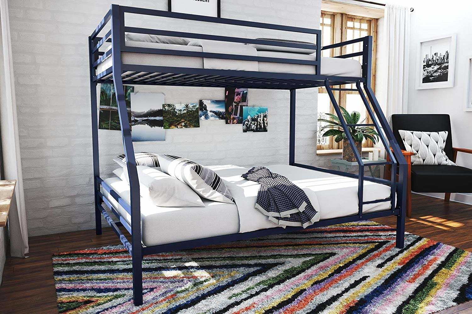 Двухъярусные кровати в интерьере — как выбрать? интересный обзор с 50 фото дизайна.