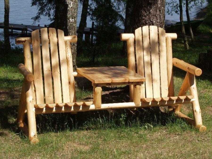 Столы и скамейки для дачи: тенденции садового стиля