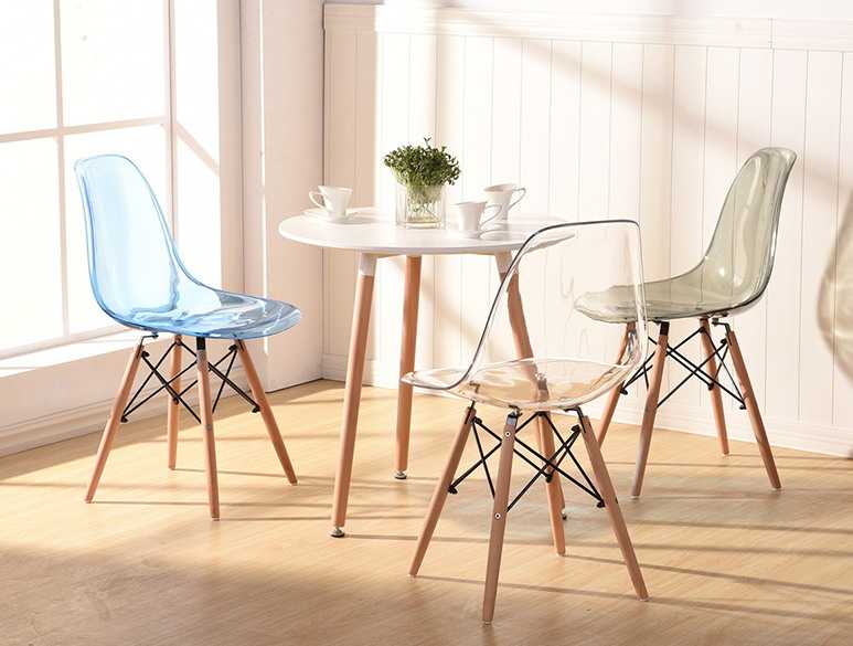 Пластиковые стулья для кухни (22 фото): современные кухонные стулья из прозрачного пластика
