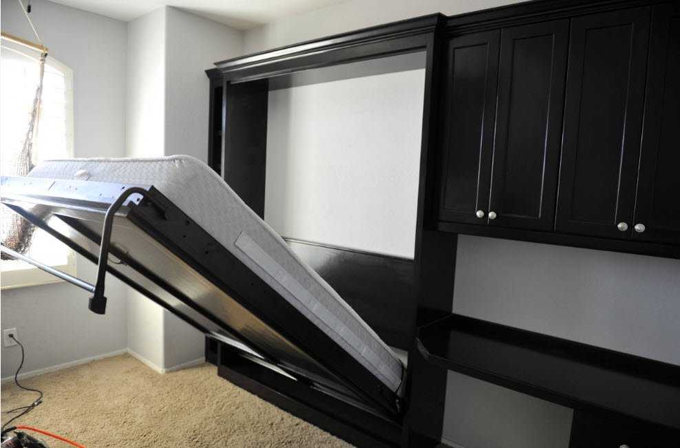 Кровать в шкафу: мебель-трансформер