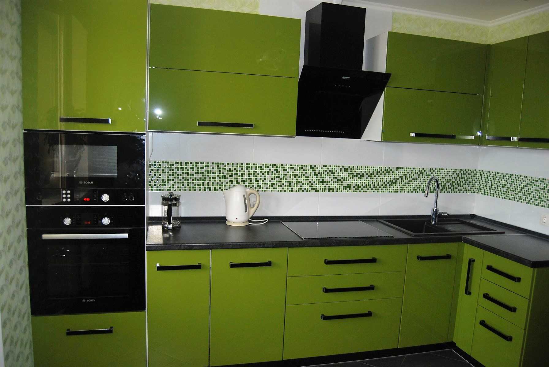 Кухня оливкового цвета, 18 фото интерьера разных стилей, сочетания разных оттенков
