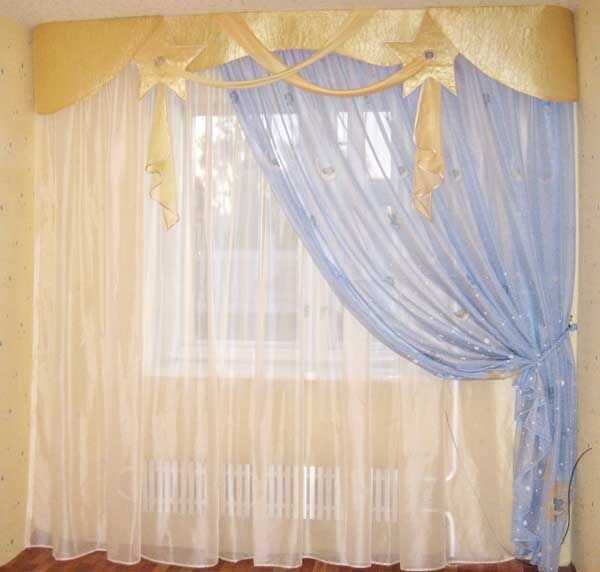 Как выбрать шторы и тюль в детскую комнату: актуальные ткани, цветовая гамма для мальчика и девочки
