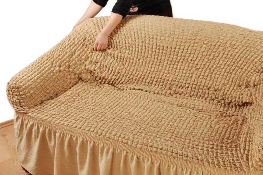 Как надеть еврочехол на угловой диван