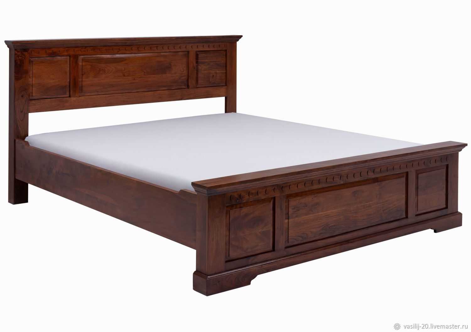 Кровать из массива: современные стили и подбор лучшей древесины (120 фото)