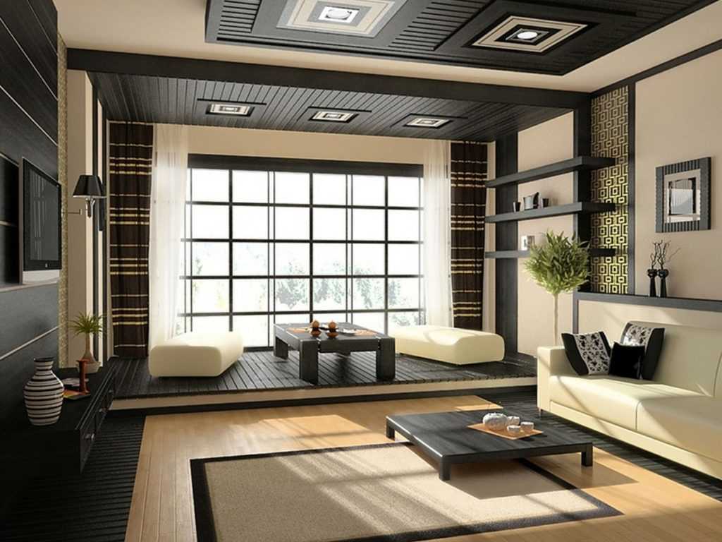 Варианты оформления дизайна зала в квартире