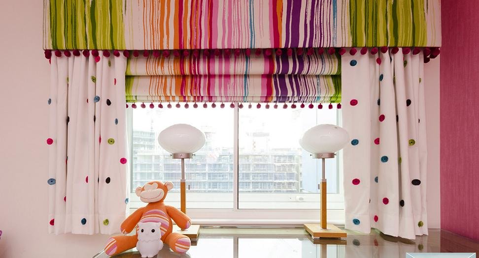 Дизайн и цвет штор для детской комнаты мальчика-подростка