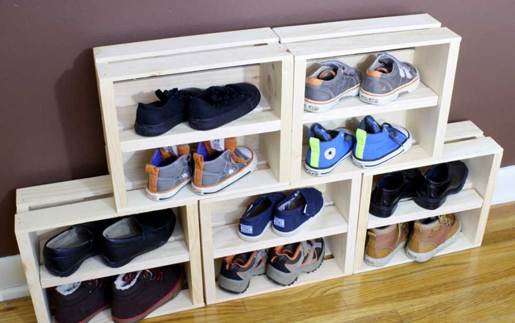 Органайзеры для обуви своими руками: стильные и простые способы хранения