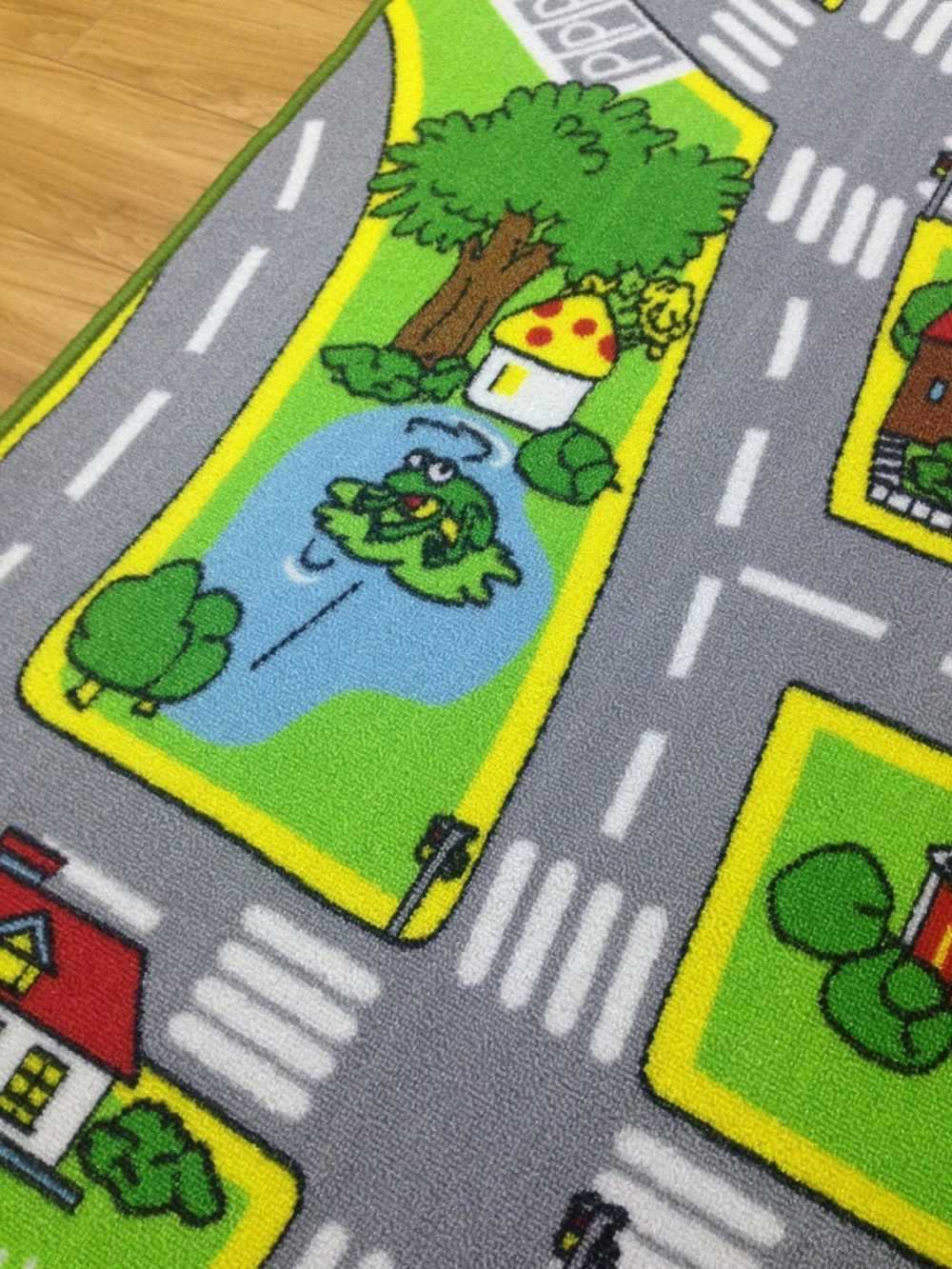 Детский ковер с дорогами: коврик с дорожной разметкой для машинок в комнату для мальчика