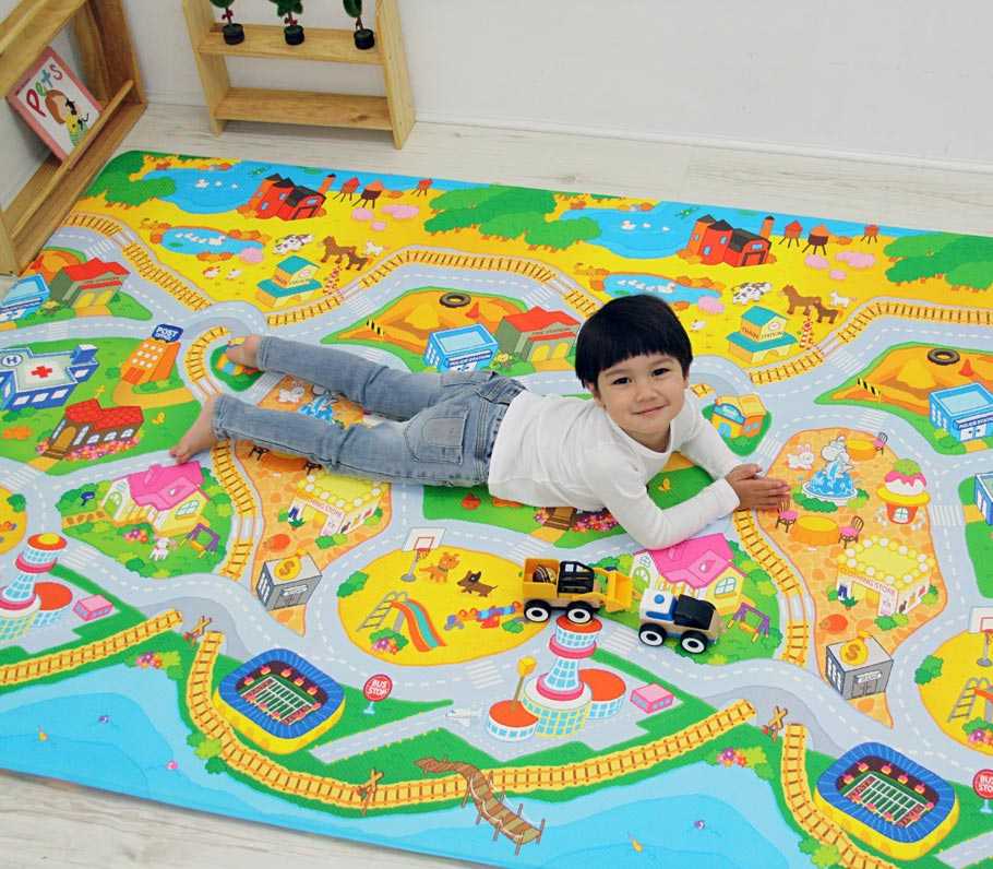 Детские ковры ikea (47 фото): коврик с дорогой и дорожной разметкой на пол для девочек и мальчиков