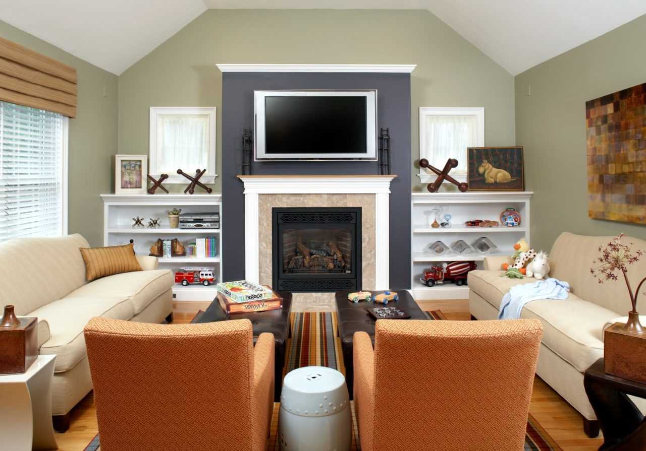 Дизайн узкой гостиной: примеры оформления интерьера и расстановки мебели, фото