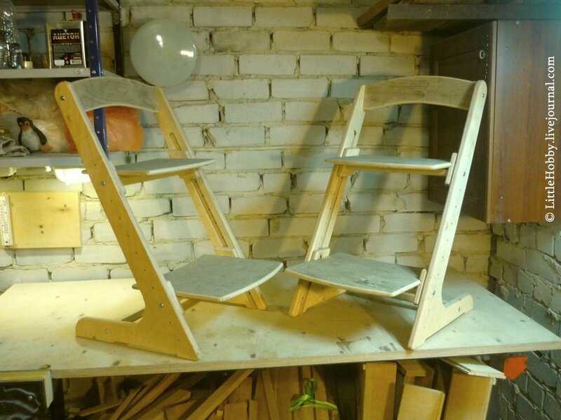 Как сделать своими руками деревянный табурет-трансформер, чертежи превращения стула из дерева в лестницу-стремянку