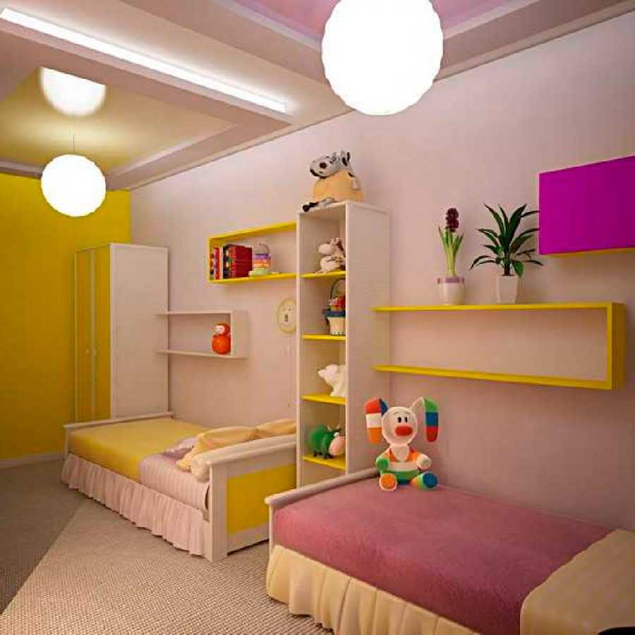Дизайн детской для мальчика и девочки: требования к комнате, как правильно обустроить интерьер и подобрать мебель для двоих разнополых детей, декор, зонирование