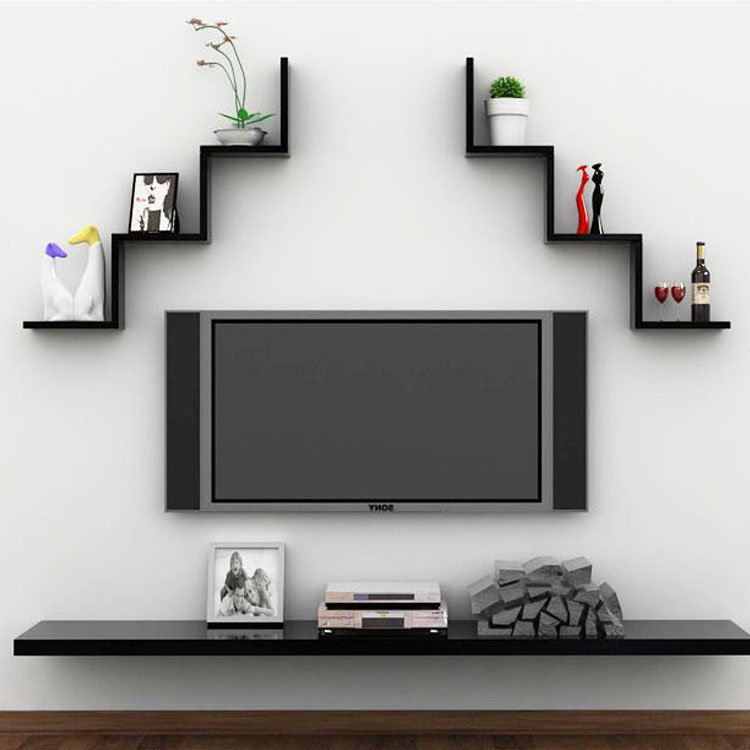 Полка под телевизор – оптимальные конструкции и советы как правильно расположить в интерьере (115 фото)