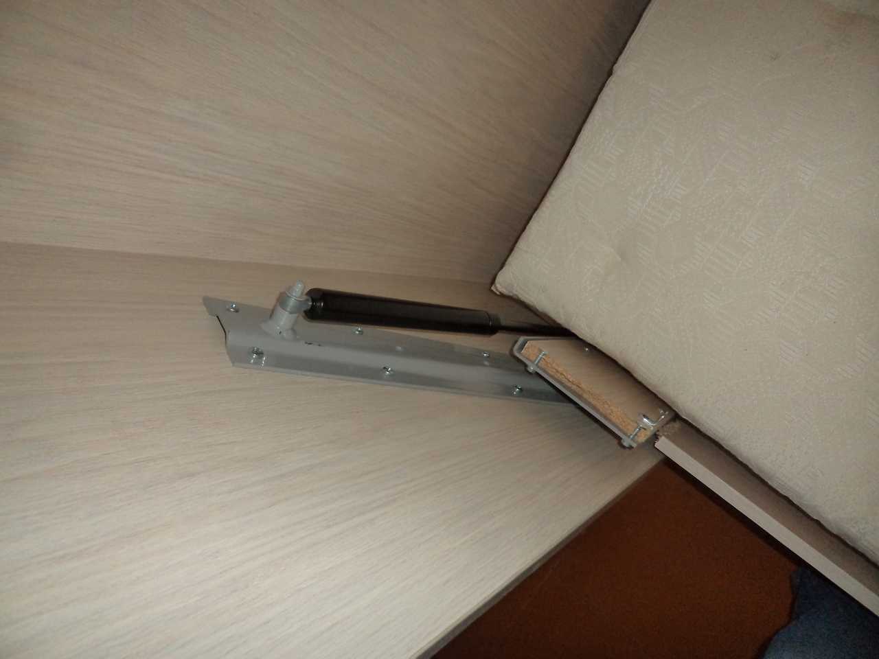 установка механизма на шкаф кровать