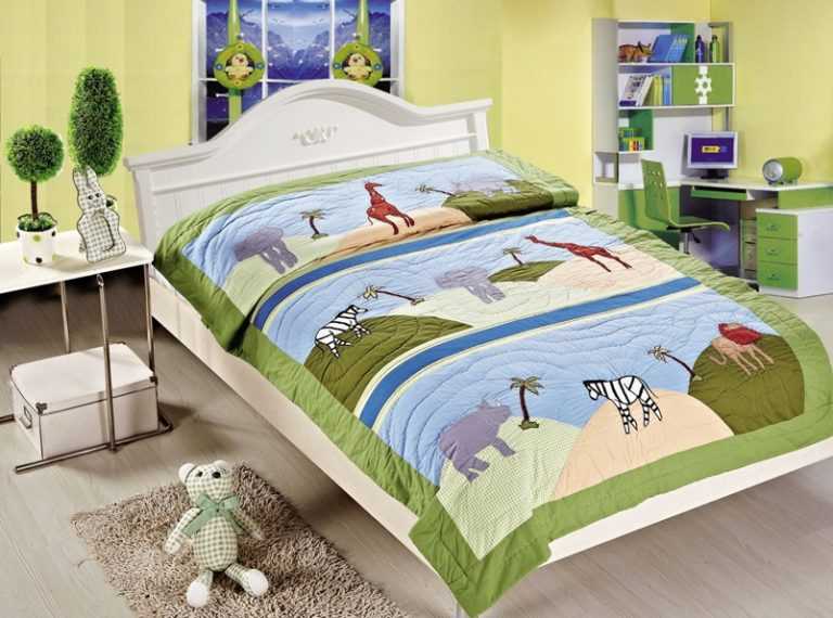 Как правильно выбрать детское покрывало на кровать для мальчика