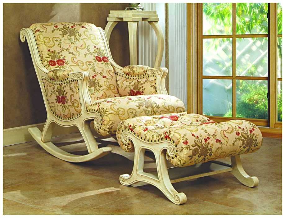 Кресла в стиле «прованс» (34 фото): кресло-кровать, мягкая качалка, льняная подвесная мебель