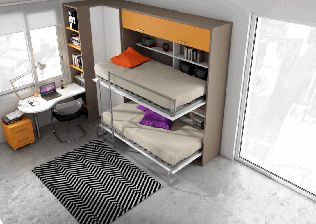 Кровати-трансформеры для малогабаритной квартиры