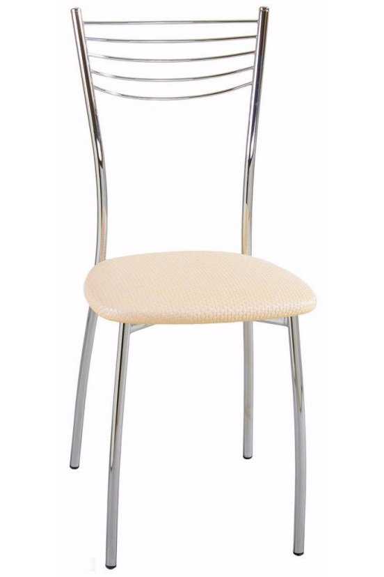 Хромированные стулья для кухни