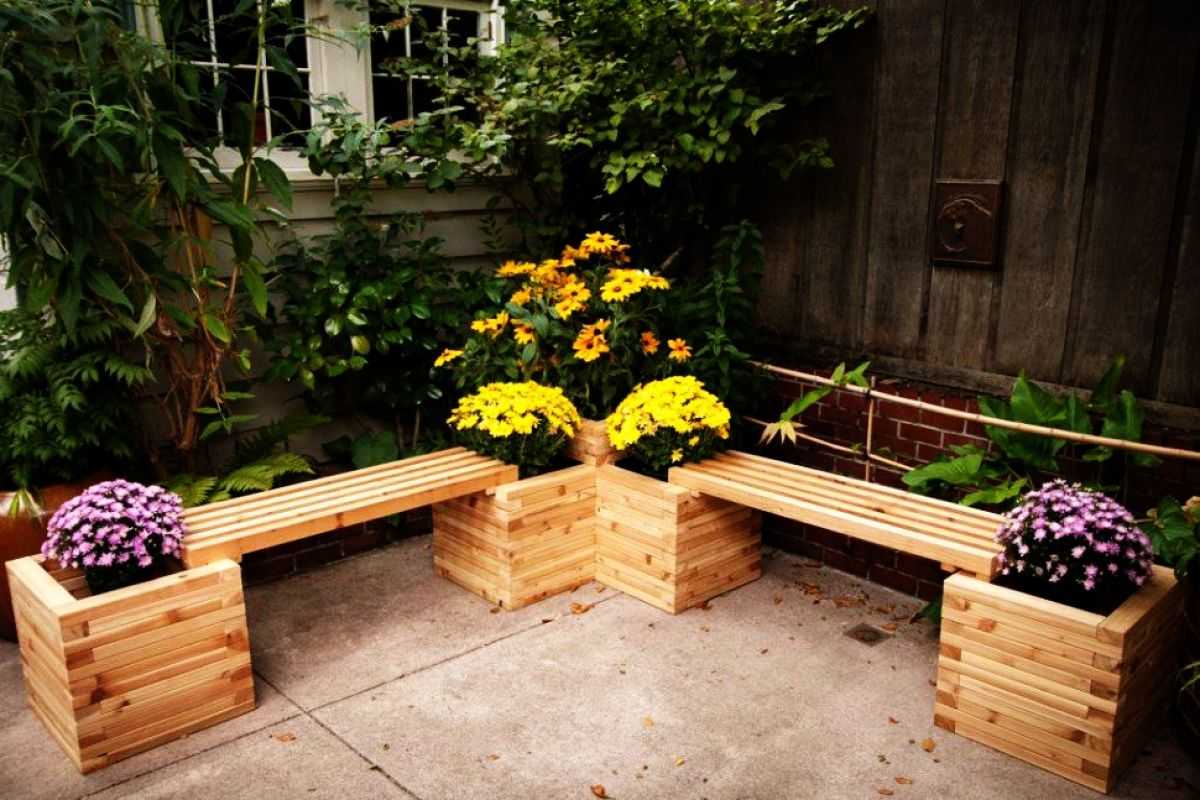 Садовая скамейка для дачи своими руками - 6 проектов в фотографиях