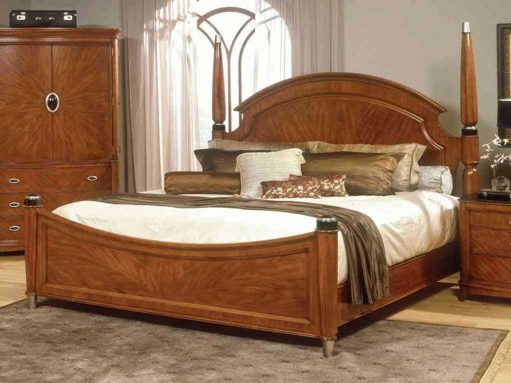 Спальня с кроватью из дубового массива, обзор лучших моделей