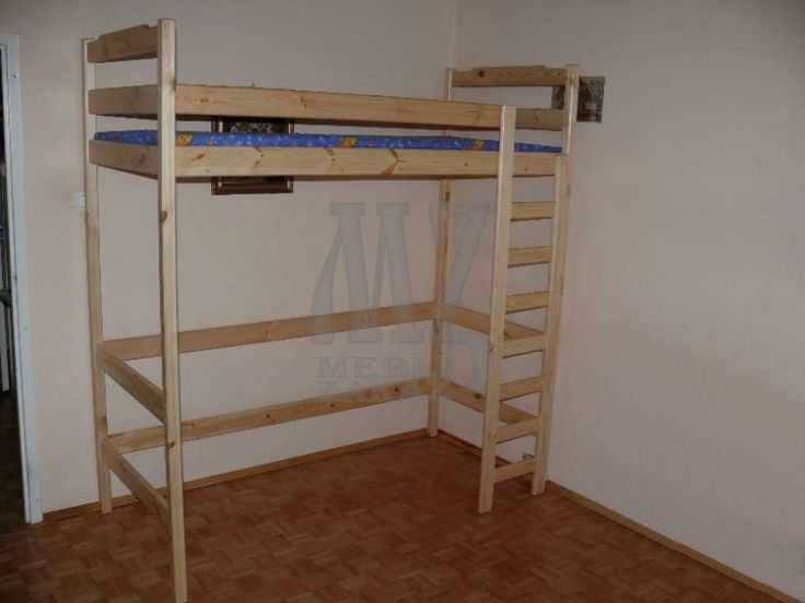 Кровать под потолком: описание установки